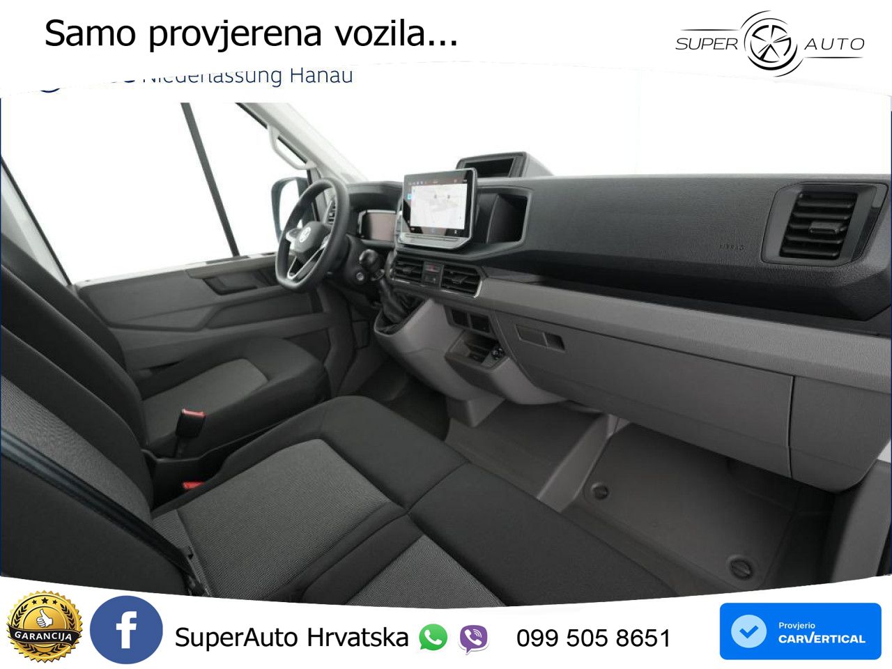 Volkswagen Crafter Kasten MR Navi Vorb. AHK Kamera Klima ZV 140 KS