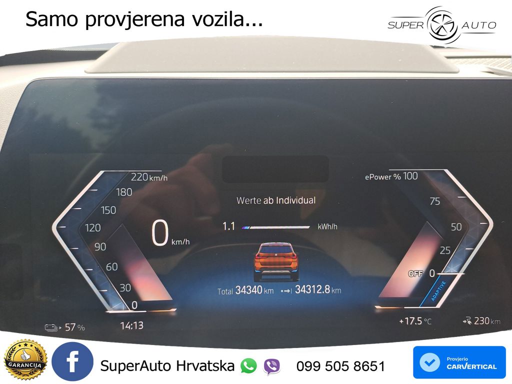 BMW iX1 68 kWh (313 KS) xDrive30 xLine LED+GR SJED+ACC
