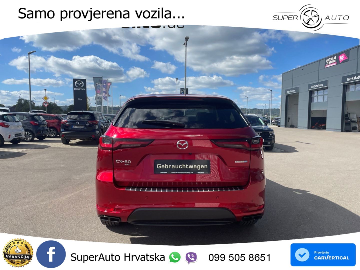 Mazda CX-60 2.5 e-Skyactiv (328 KS) AWD Automatic LED+GR SJED+ACC