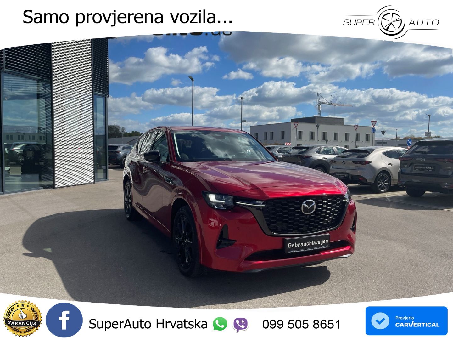 Mazda CX-60 2.5 e-Skyactiv (328 KS) AWD Automatic LED+GR SJED+ACC