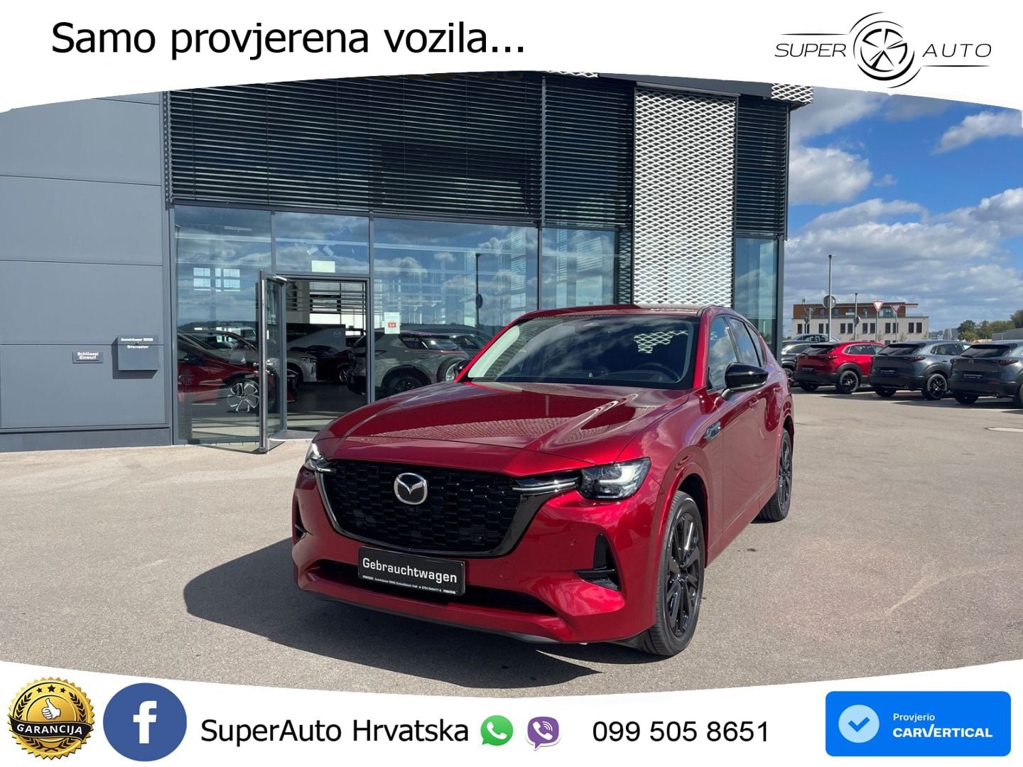 Mazda CX-60 2.5 e-Skyactiv (328 KS) AWD Automatic LED+GR SJED+ACC