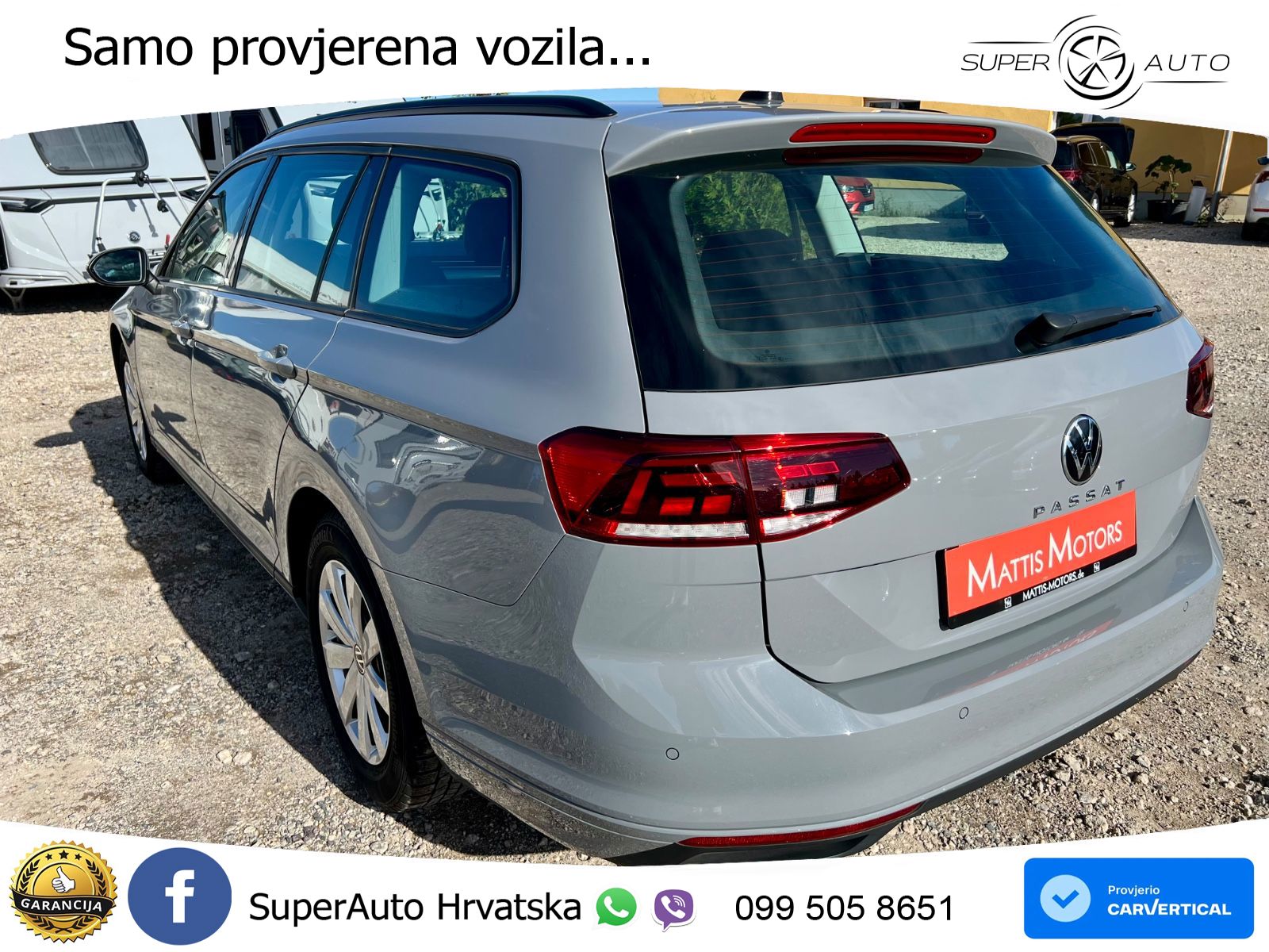 Volkswagen Passat Variant 1.5 TSI (150 KS) ACT LED+GR SJED+ACC