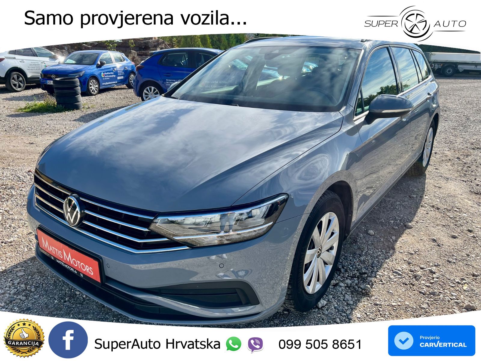 Volkswagen Passat Variant 1.5 TSI (150 KS) ACT LED+GR SJED+ACC
