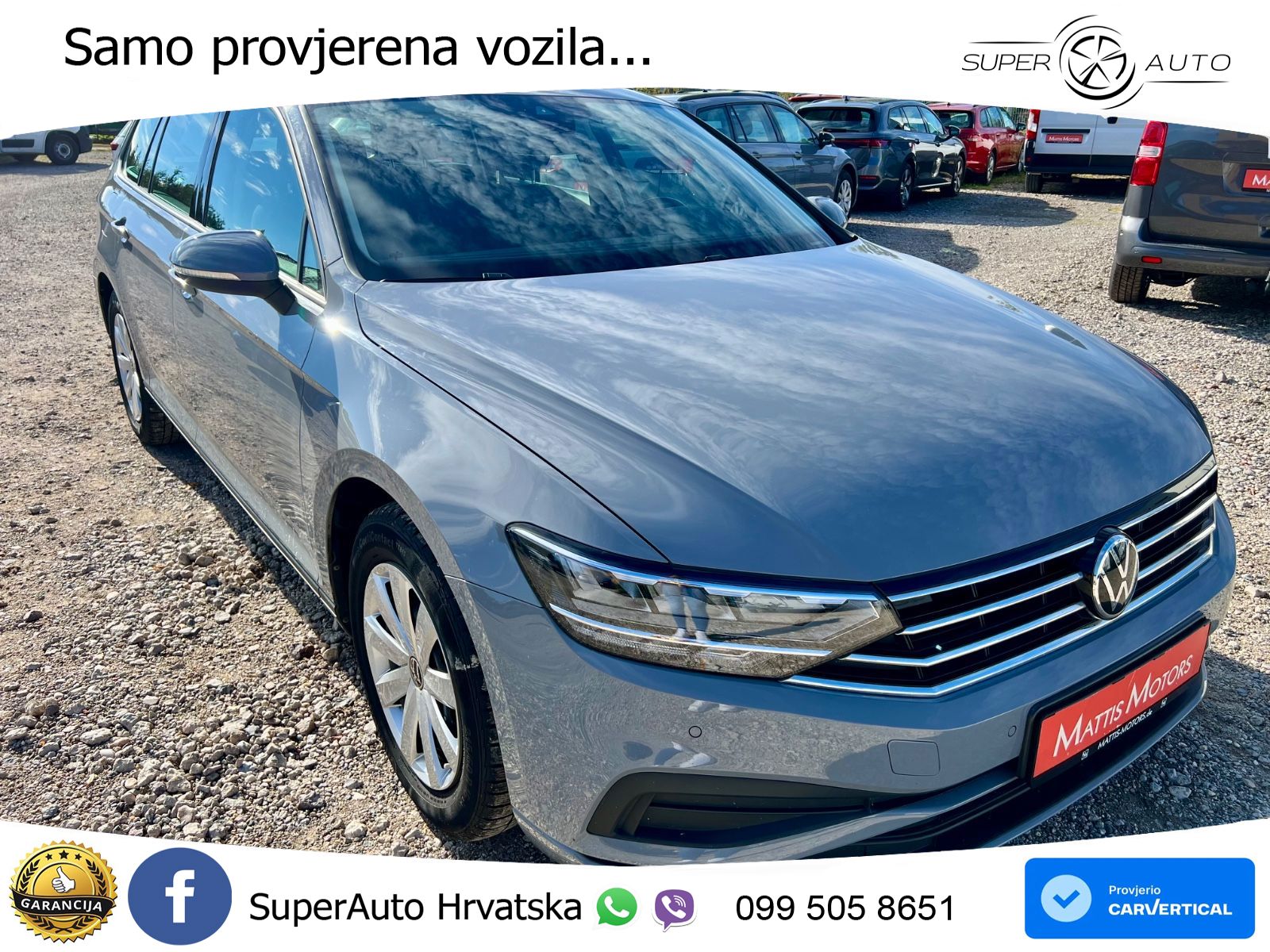 Volkswagen Passat Variant 1.5 TSI (150 KS) ACT LED+GR SJED+ACC