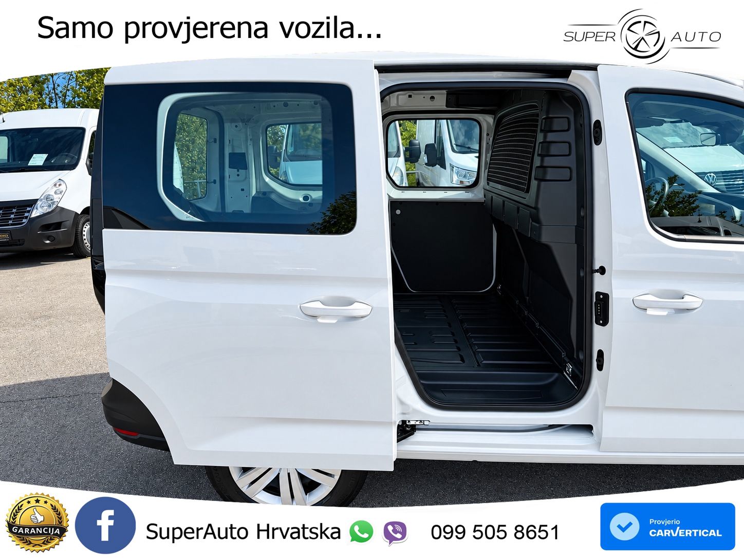 Volkswagen Caddy Cargo DSG KLIMA NAVI ACC STDHZ 1HAND SHZ 116 KS