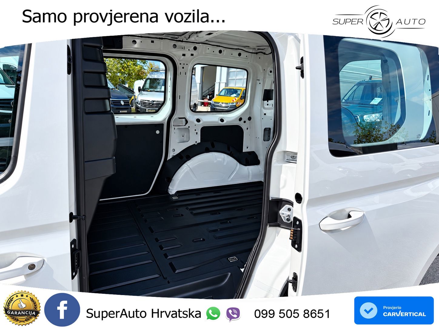 Volkswagen Caddy Cargo DSG KLIMA NAVI ACC STDHZ 1HAND SHZ 116 KS
