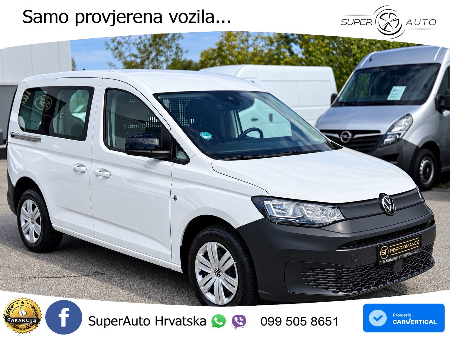 Volkswagen Caddy Cargo DSG KLIMA NAVI ACC STDHZ 1HAND SHZ 116 KS