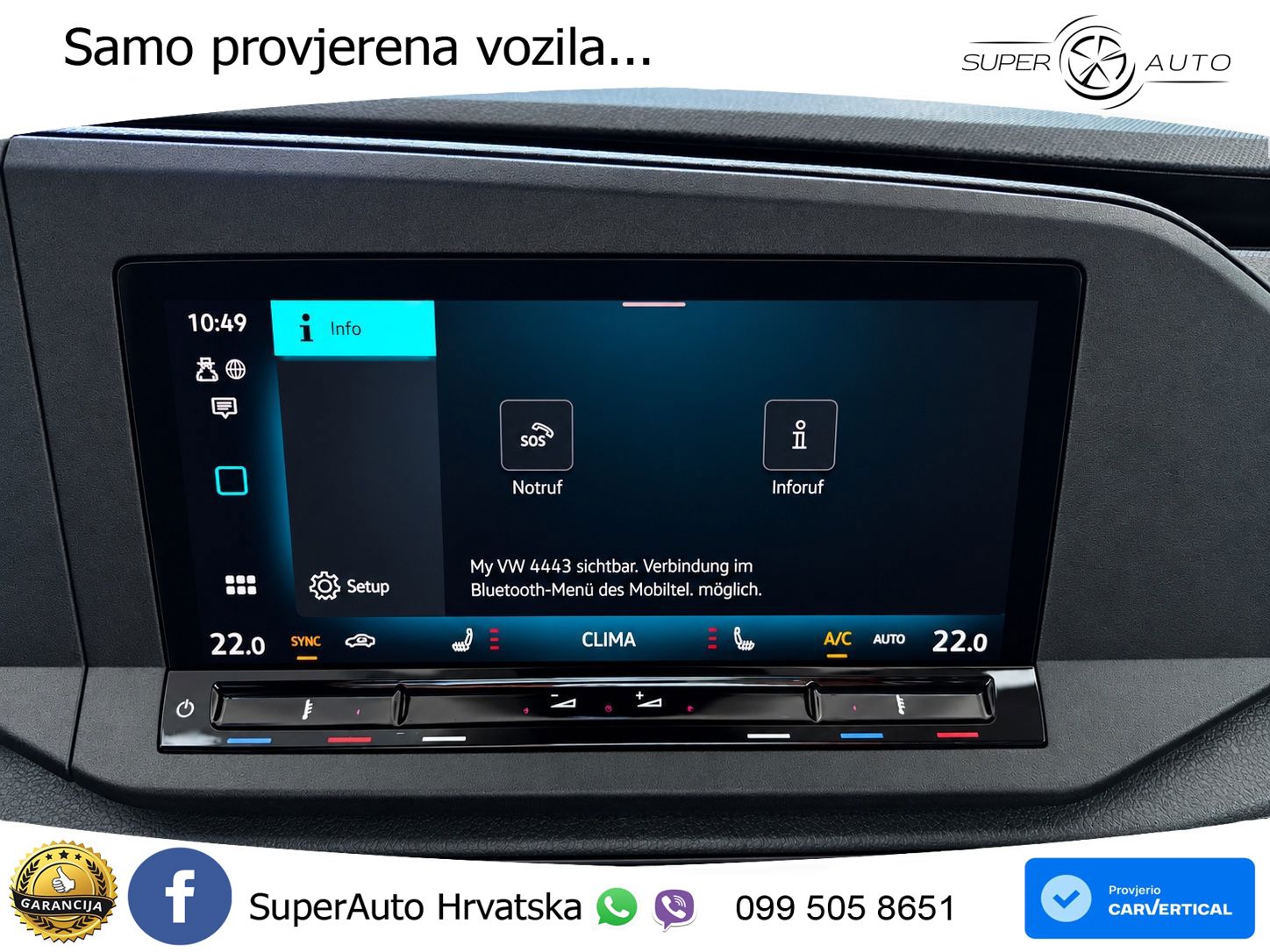 Volkswagen Caddy Cargo DSG KLIMA NAVI ACC STDHZ 1HAND SHZ 116 KS