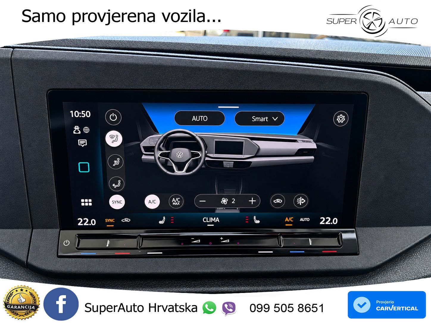 Volkswagen Caddy Cargo DSG KLIMA NAVI ACC STDHZ 1HAND SHZ 116 KS