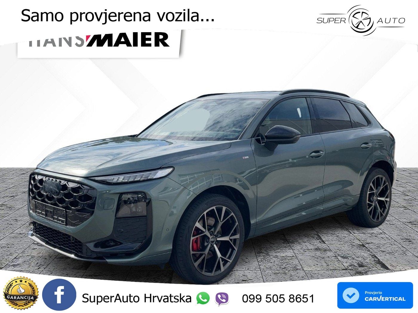 Audi Q3 2.0 TFSI (265 KS) quattro S tronic S line LED+GR SJED+ACC