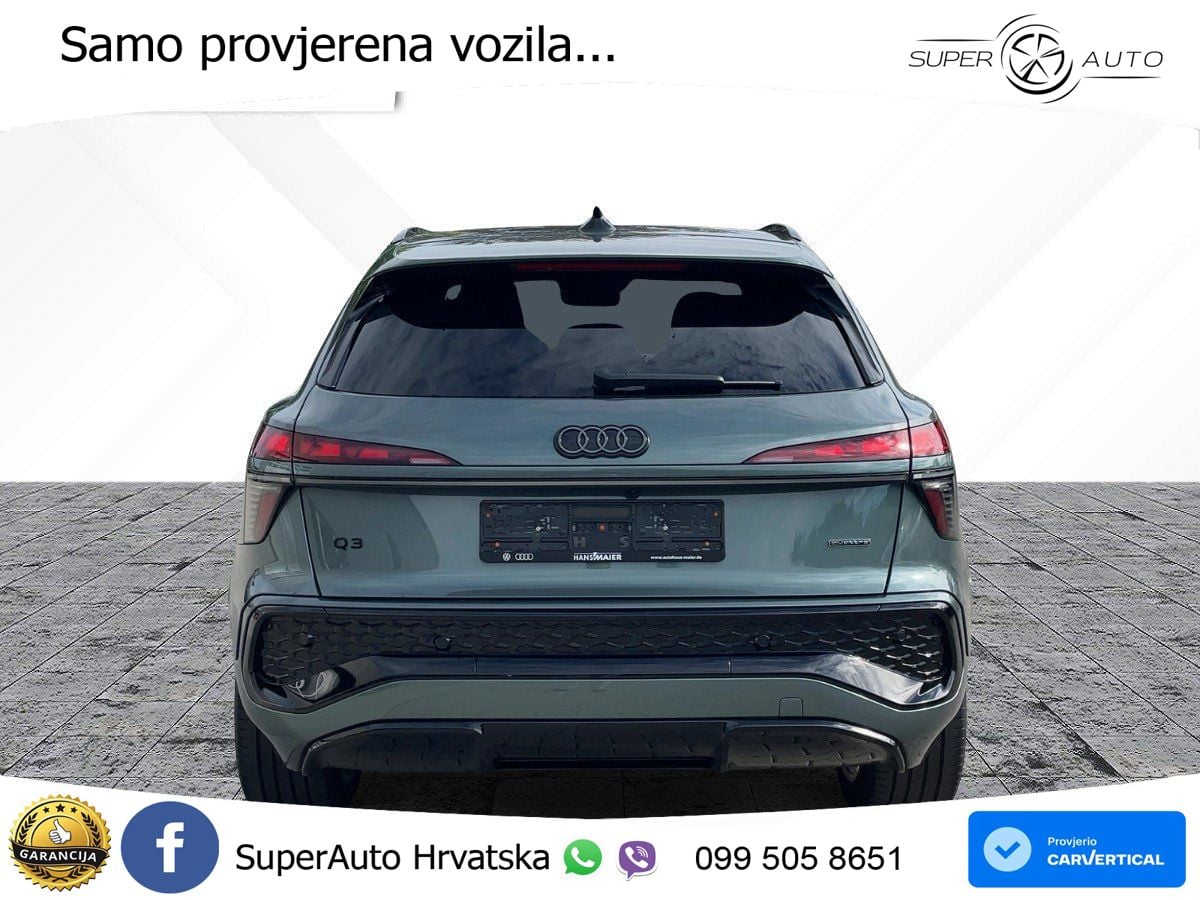 Audi Q3 2.0 TFSI (265 KS) quattro S tronic S line LED+GR SJED+ACC