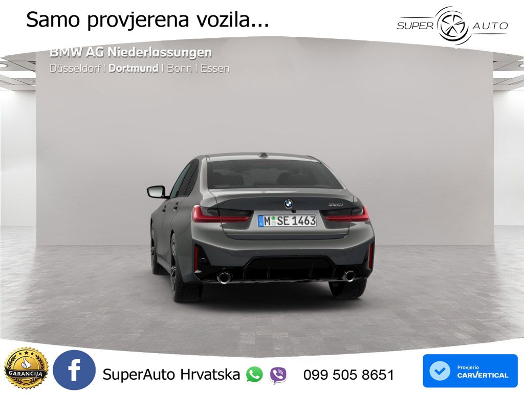 BMW 320i (184 KS) Steptronic M Sport LED+GR SJED+ACC