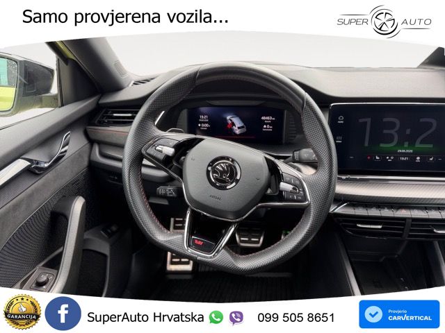 Škoda Octavia Combi RS 2.0 TDI (200 KS) DSG LED+GR SJED+ACC