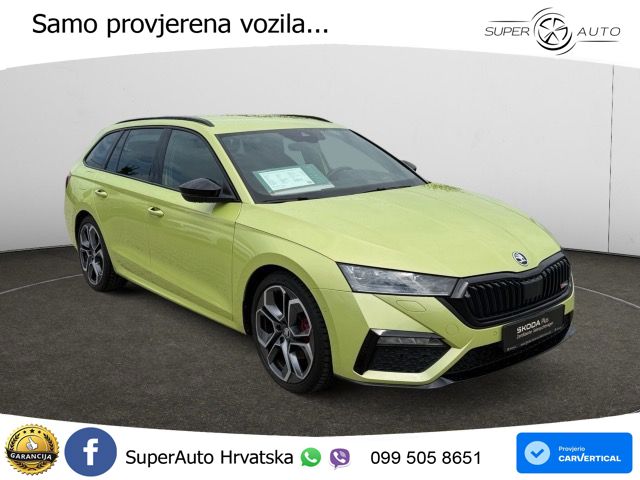 Škoda Octavia Combi RS 2.0 TDI (200 KS) DSG LED+GR SJED+ACC