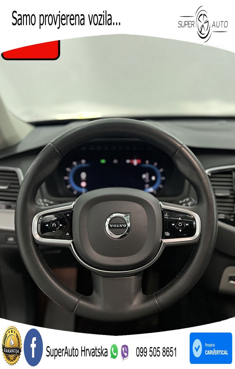 Volvo XC90 2.0 B5 Diesel AWD Automatic ACC+GR SJED+360+PANO