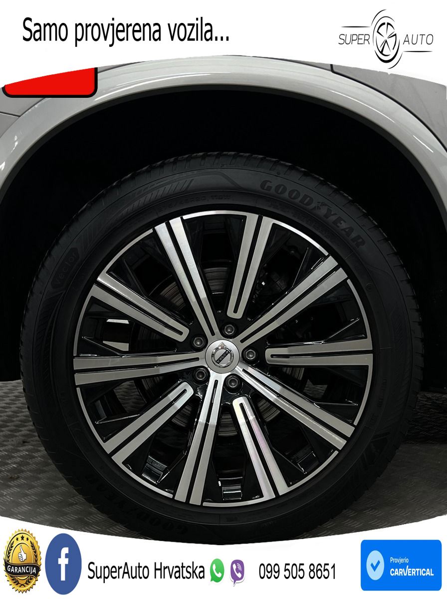 Volvo XC90 2.0 B5 Diesel AWD Automatic ACC+GR SJED+360+PANO