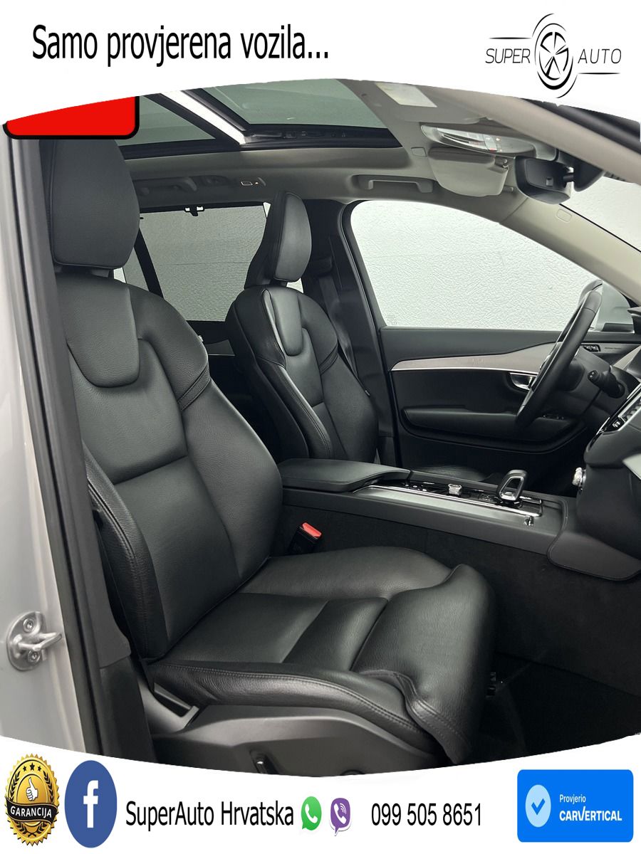 Volvo XC90 2.0 B5 Diesel AWD Automatic ACC+GR SJED+360+PANO