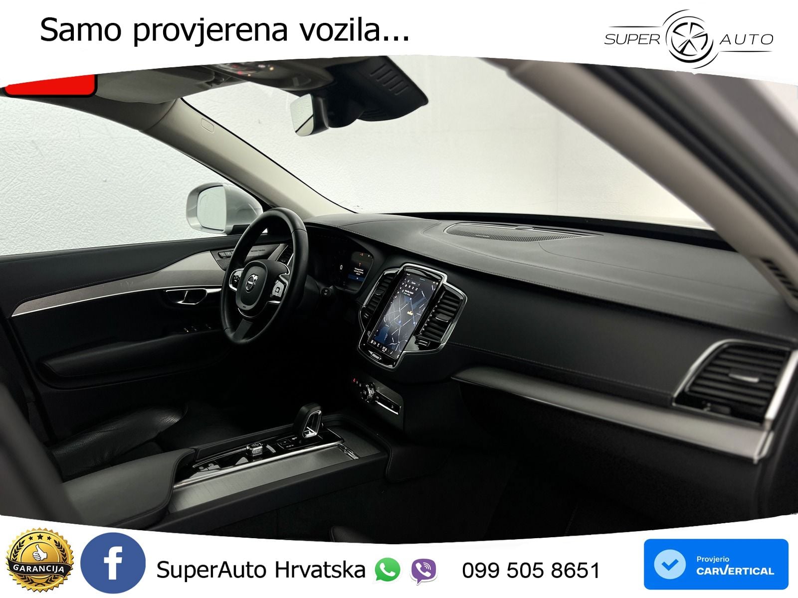 Volvo XC90 2.0 B5 Diesel AWD Automatic ACC+GR SJED+360+PANO