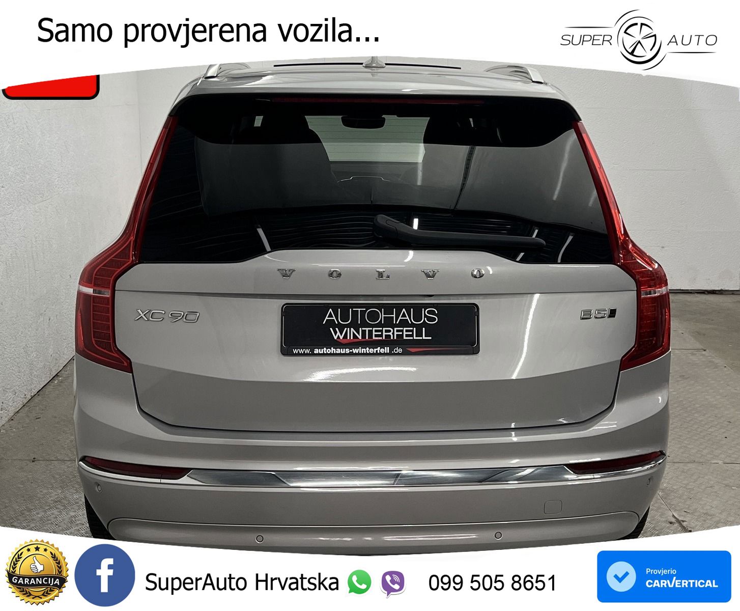 Volvo XC90 2.0 B5 Diesel AWD Automatic ACC+GR SJED+360+PANO