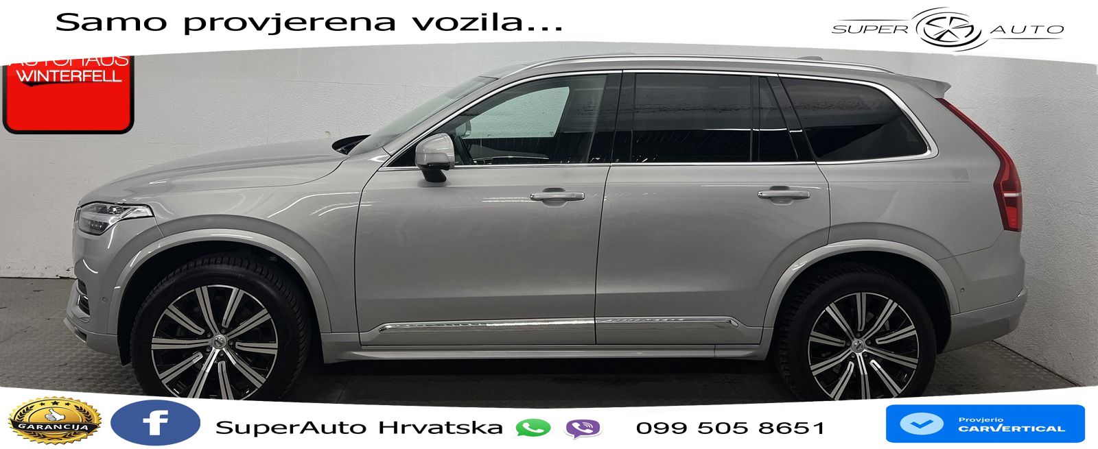 Volvo XC90 2.0 B5 Diesel AWD Automatic ACC+GR SJED+360+PANO