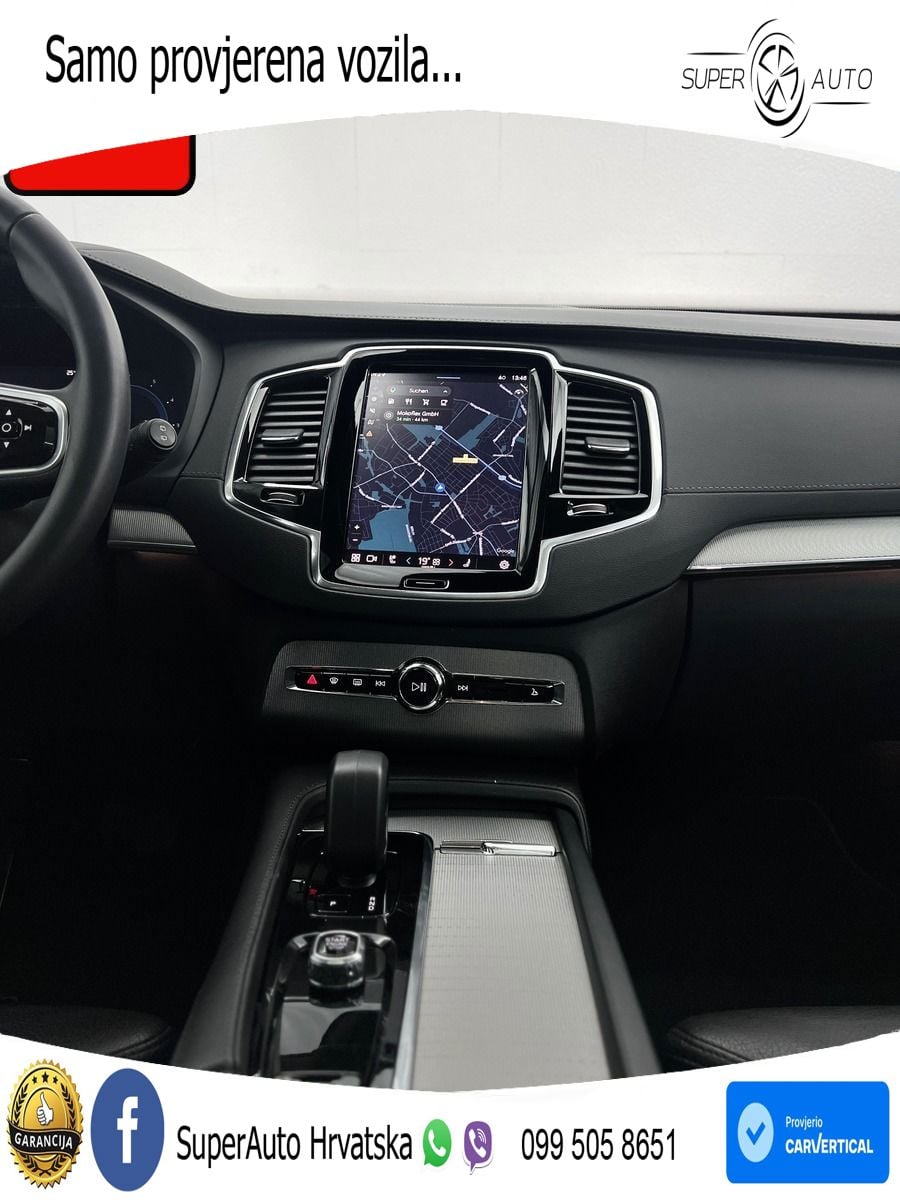 Volvo XC90 2.0 B5 Diesel AWD Automatic ACC+GR SJED+360+PANO