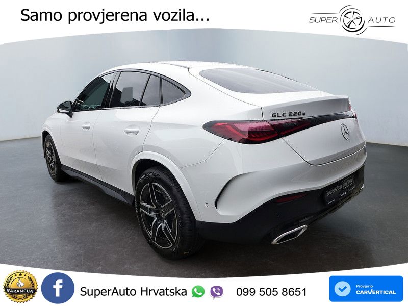 Mercedes GLC Coupe 220d (197 KS) 4MATIC 9G-TRONIC AMG ACC+GR SJED+360+PANO