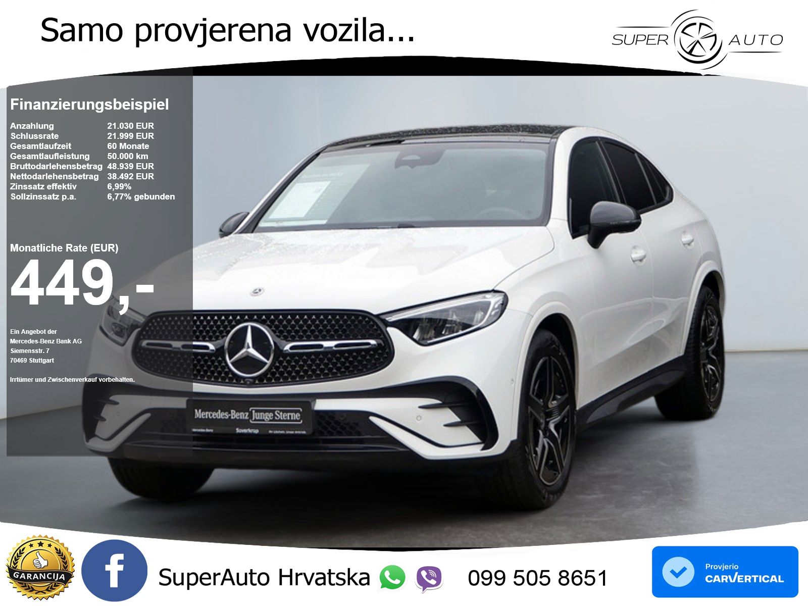 Mercedes GLC Coupe 220d (197 KS) 4MATIC 9G-TRONIC AMG ACC+GR SJED+360+PANO