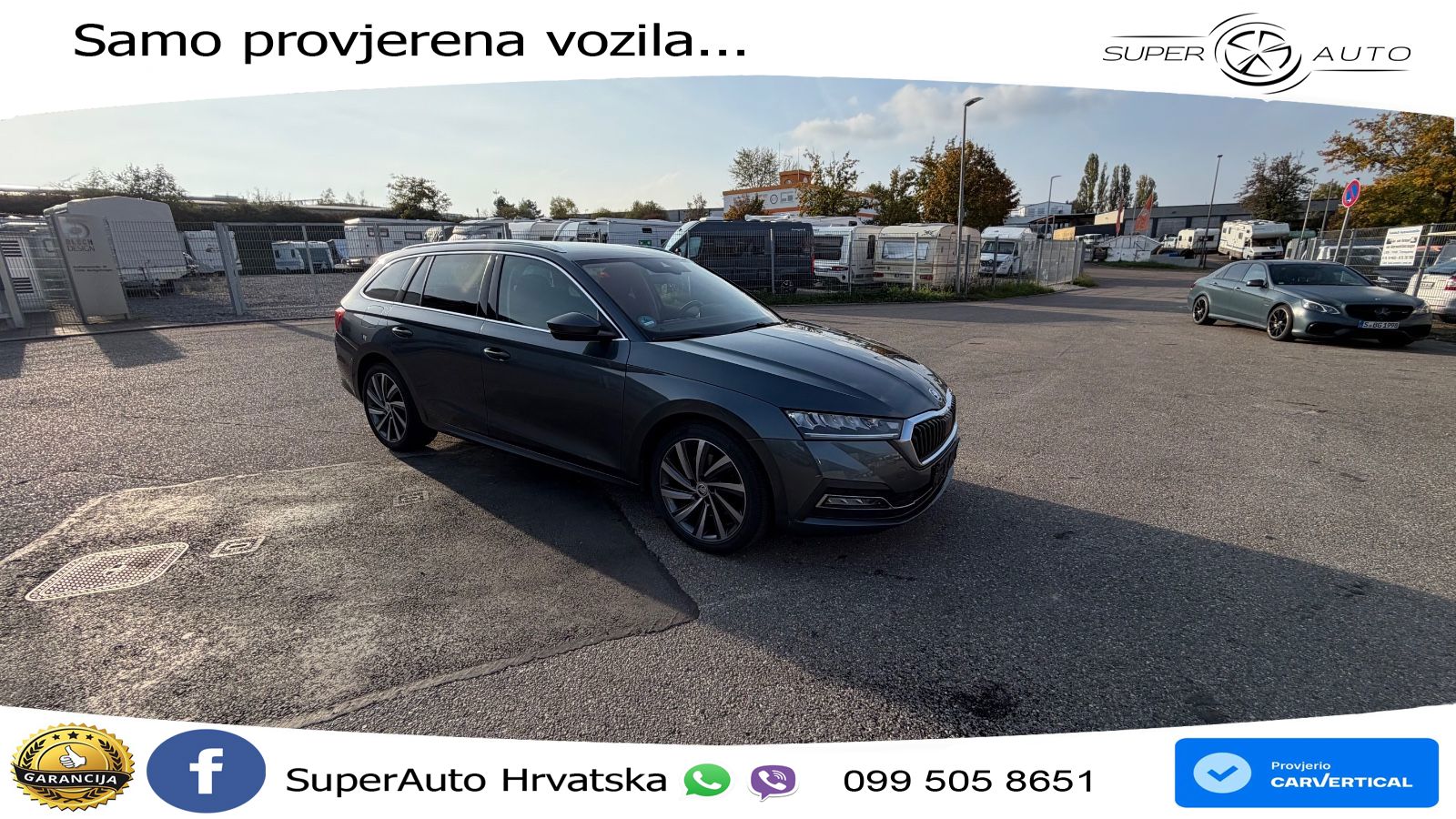Škoda Octavia Combi 2.0 TDI (150 KS) DSG LED+GR SJED+ACC