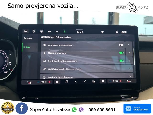 Škoda Octavia Combi 1.5 TSI (150 KS) DSG Selection LED+GR SJED+ACC