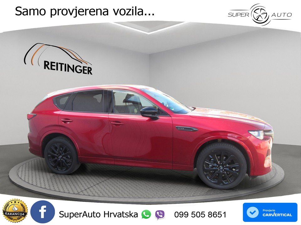 Mazda CX-60 3.3 e-Skyactiv D (254 KS) AWD Automatic MATRIX+GR SJED+KAM