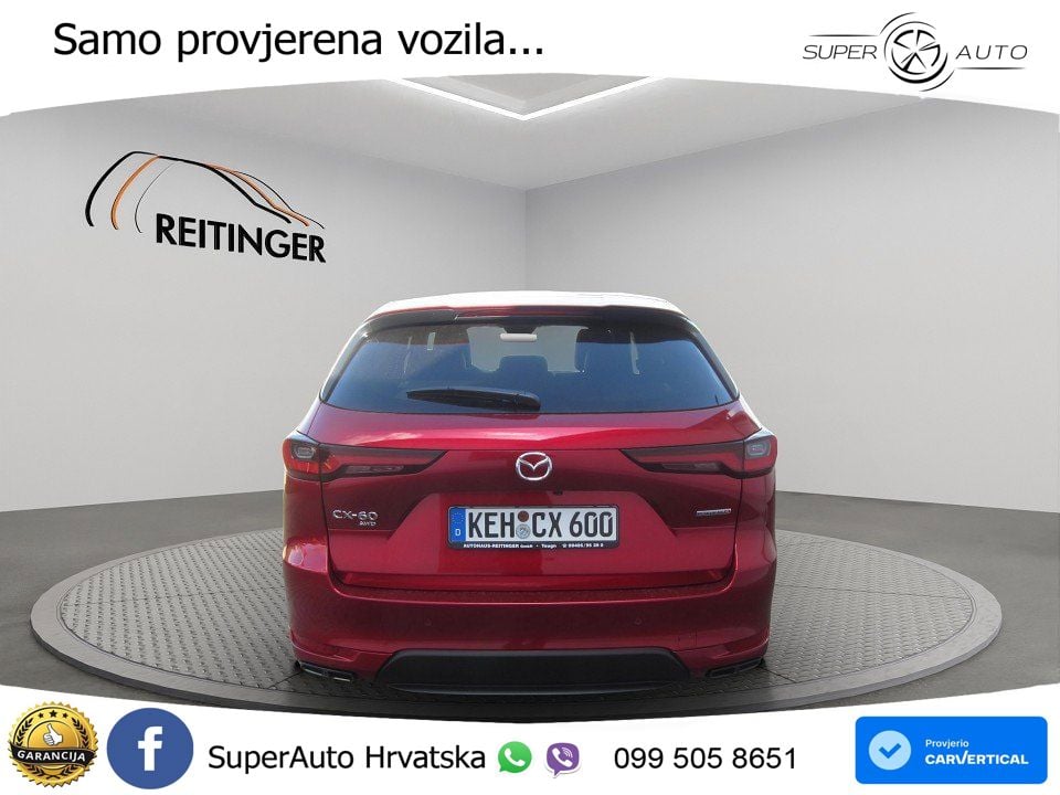 Mazda CX-60 3.3 e-Skyactiv D (254 KS) AWD Automatic MATRIX+GR SJED+KAM