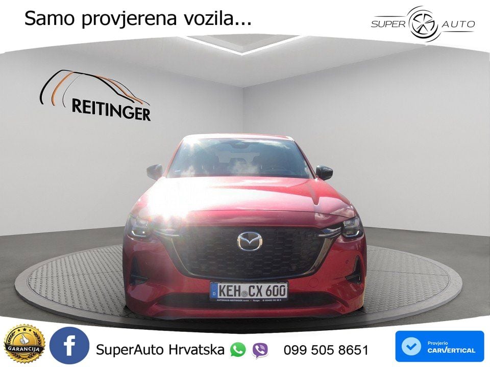 Mazda CX-60 3.3 e-Skyactiv D (254 KS) AWD Automatic MATRIX+GR SJED+KAM