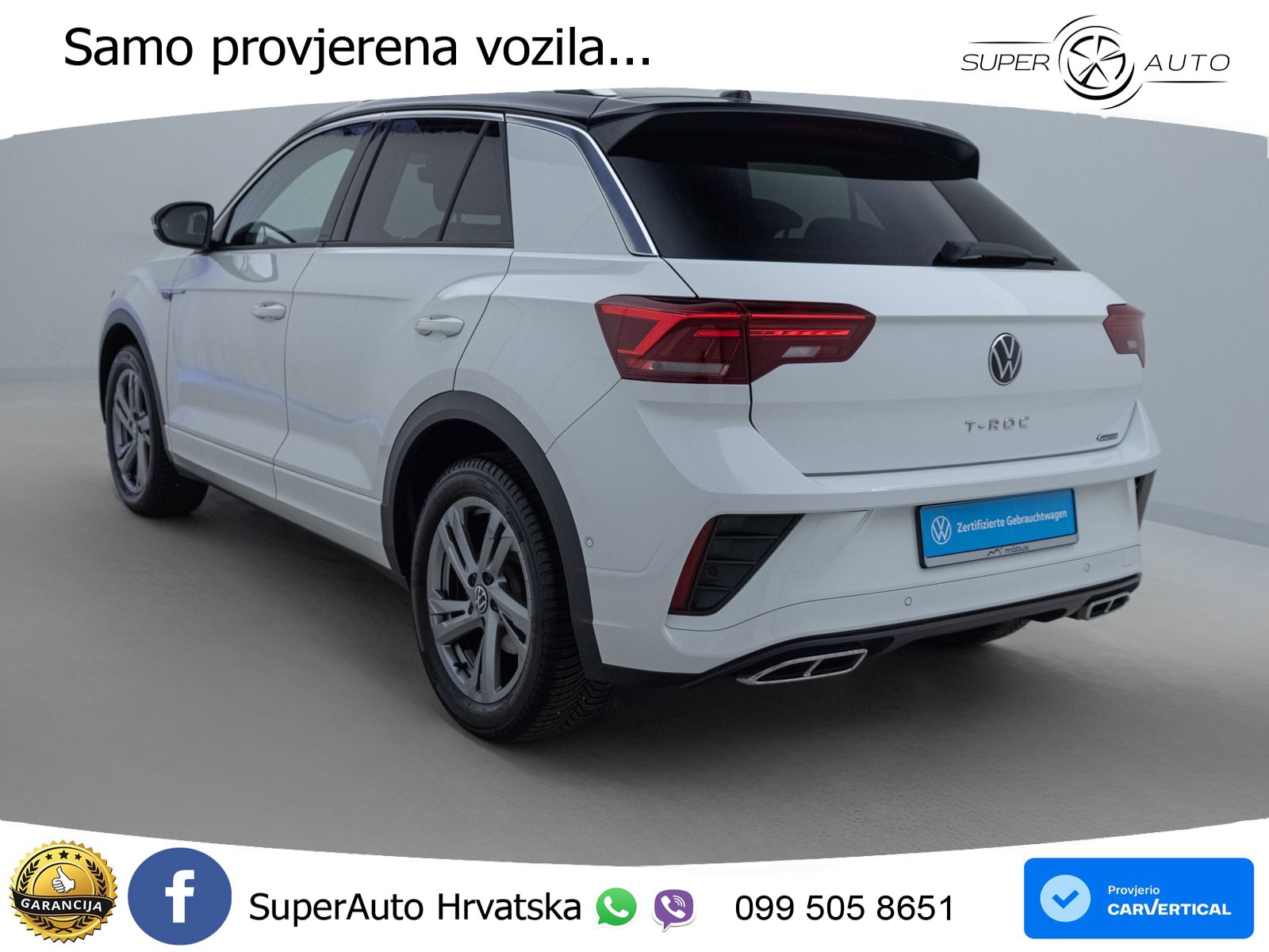 Volkswagen T-Roc I 2.0 TSI (190 KS) 4M DSG LED+GR SJED+ACC