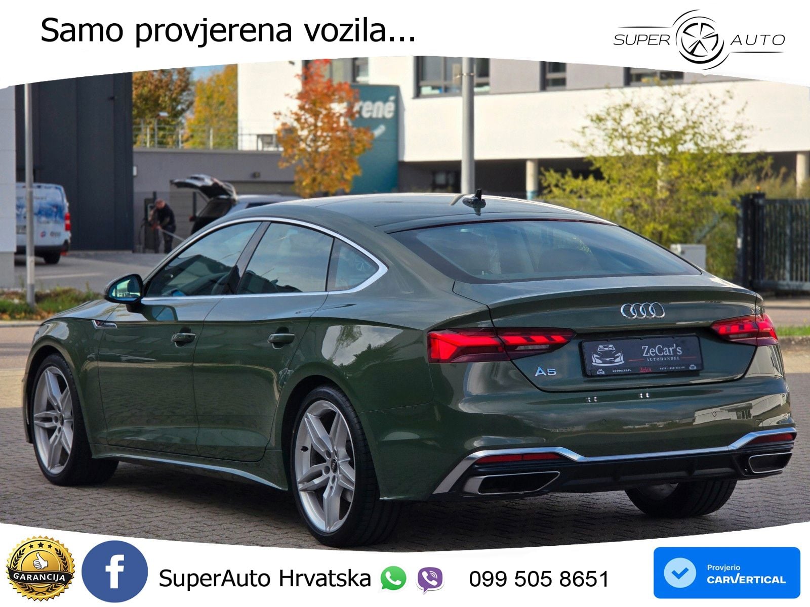 Audi A5 Sportback 40 TDI (204 KS) S tronic S line LED+GR SJED+ACC