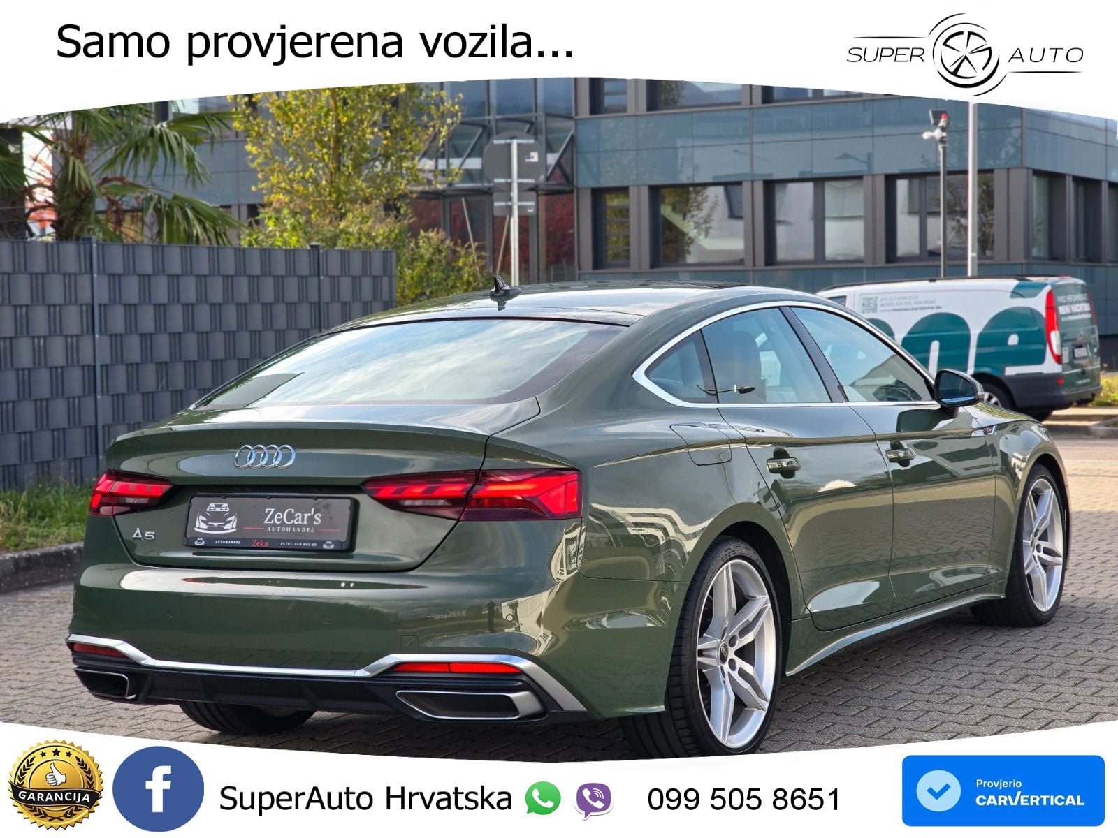 Audi A5 Sportback 40 TDI (204 KS) S tronic S line LED+GR SJED+ACC