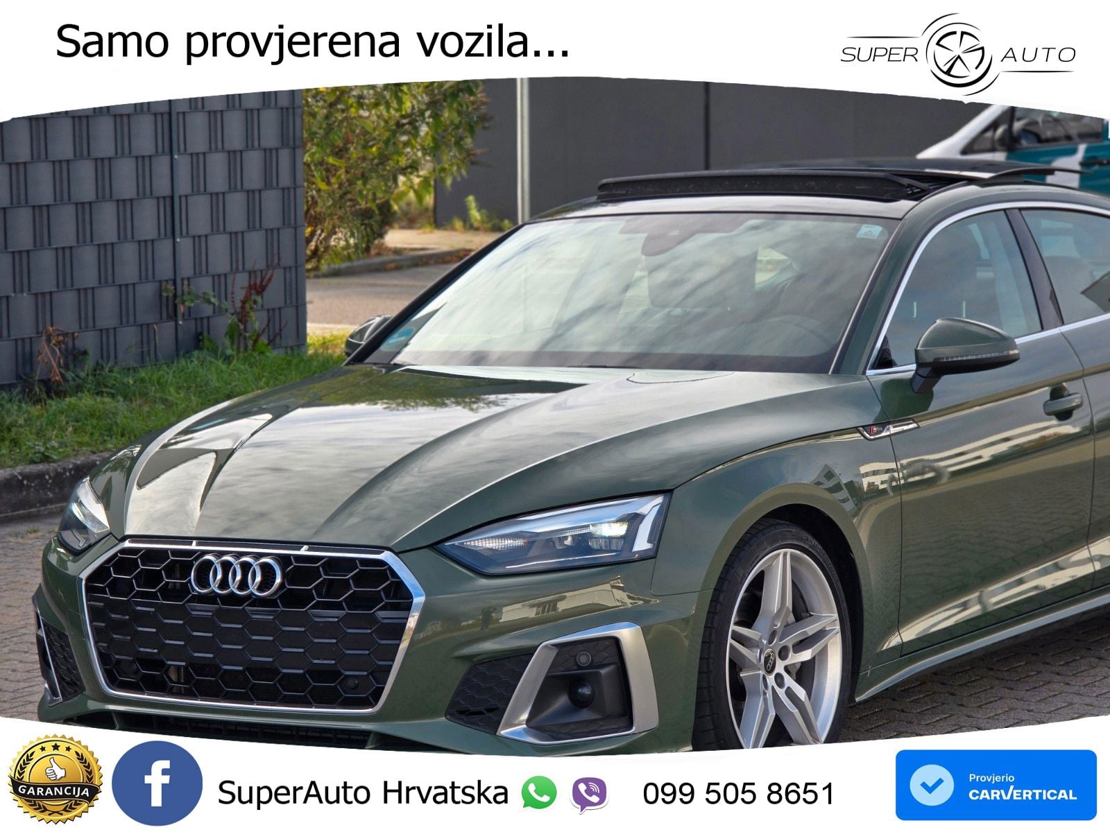 Audi A5 Sportback 40 TDI (204 KS) S tronic S line LED+GR SJED+ACC