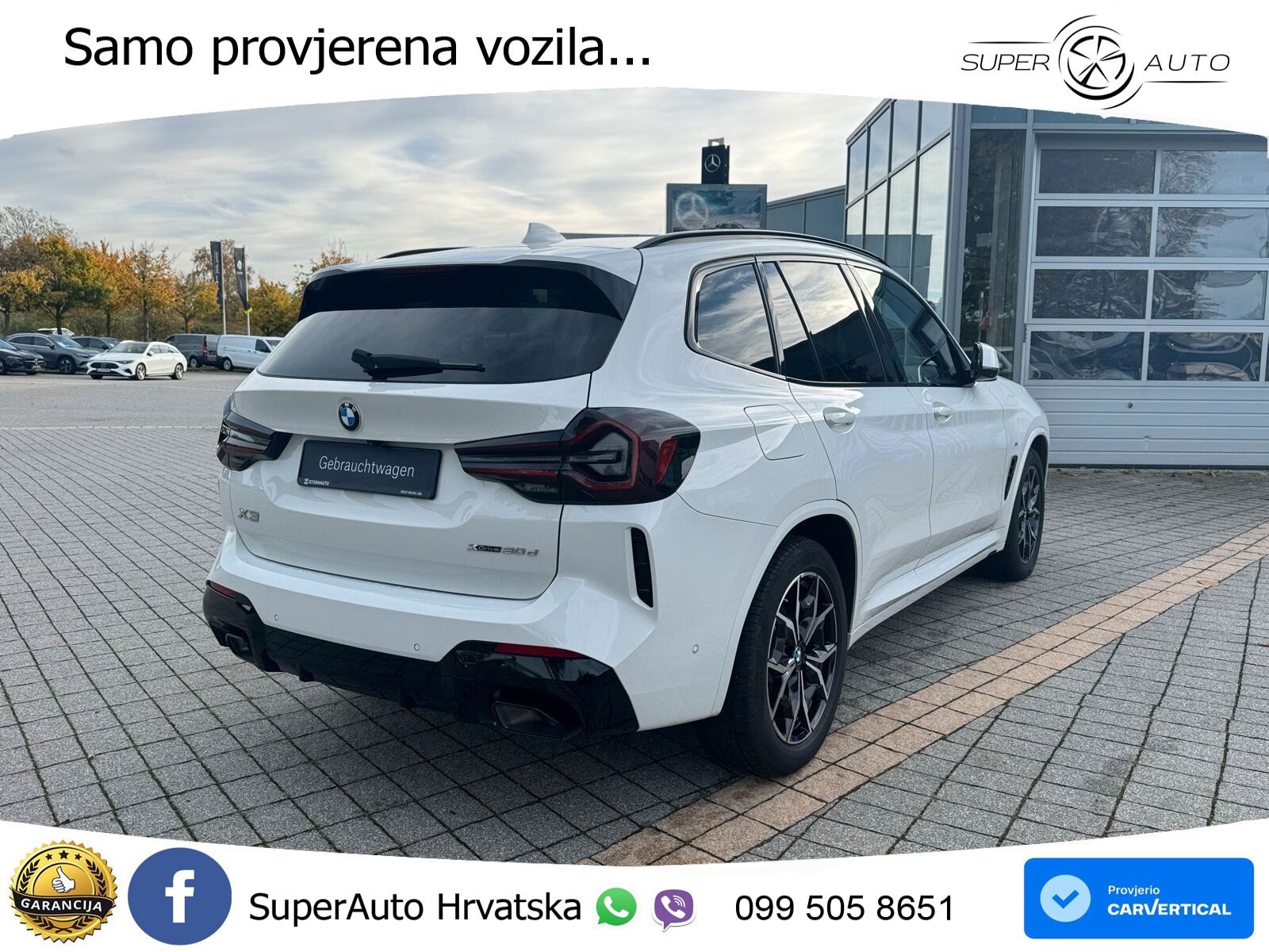 BMW X3 30d xDrive Steptronic M Sport LED+GR SJED+ACC