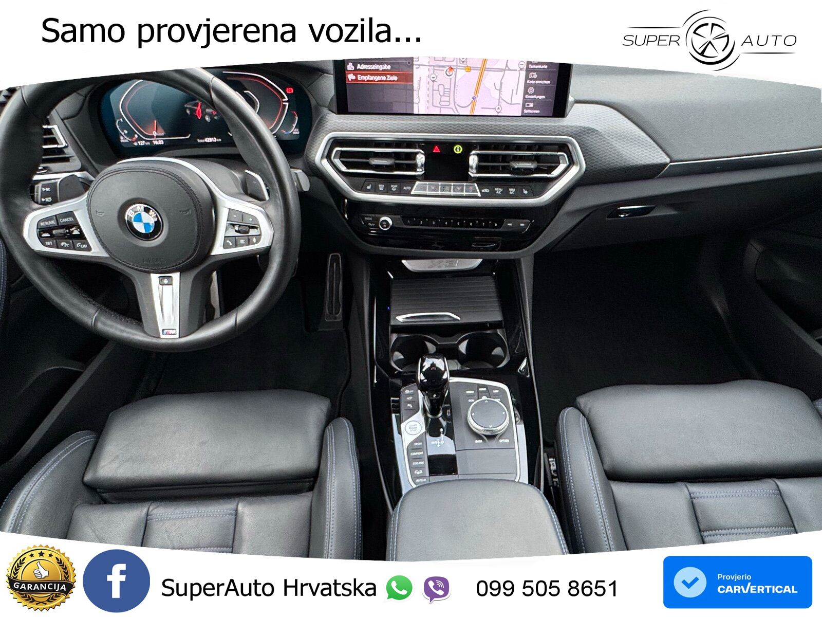 BMW X3 30d xDrive Steptronic M Sport LED+GR SJED+ACC