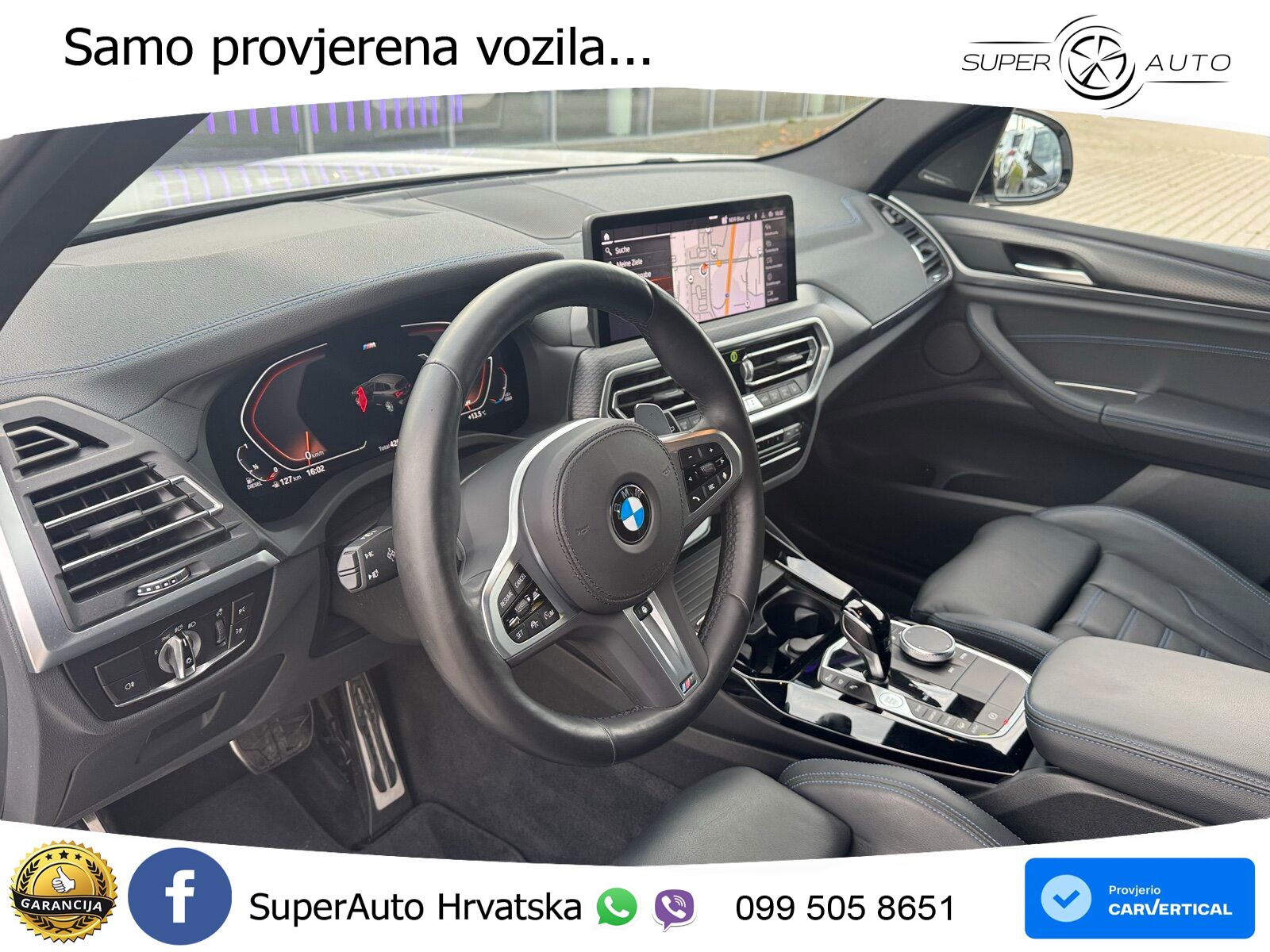 BMW X3 30d xDrive Steptronic M Sport LED+GR SJED+ACC