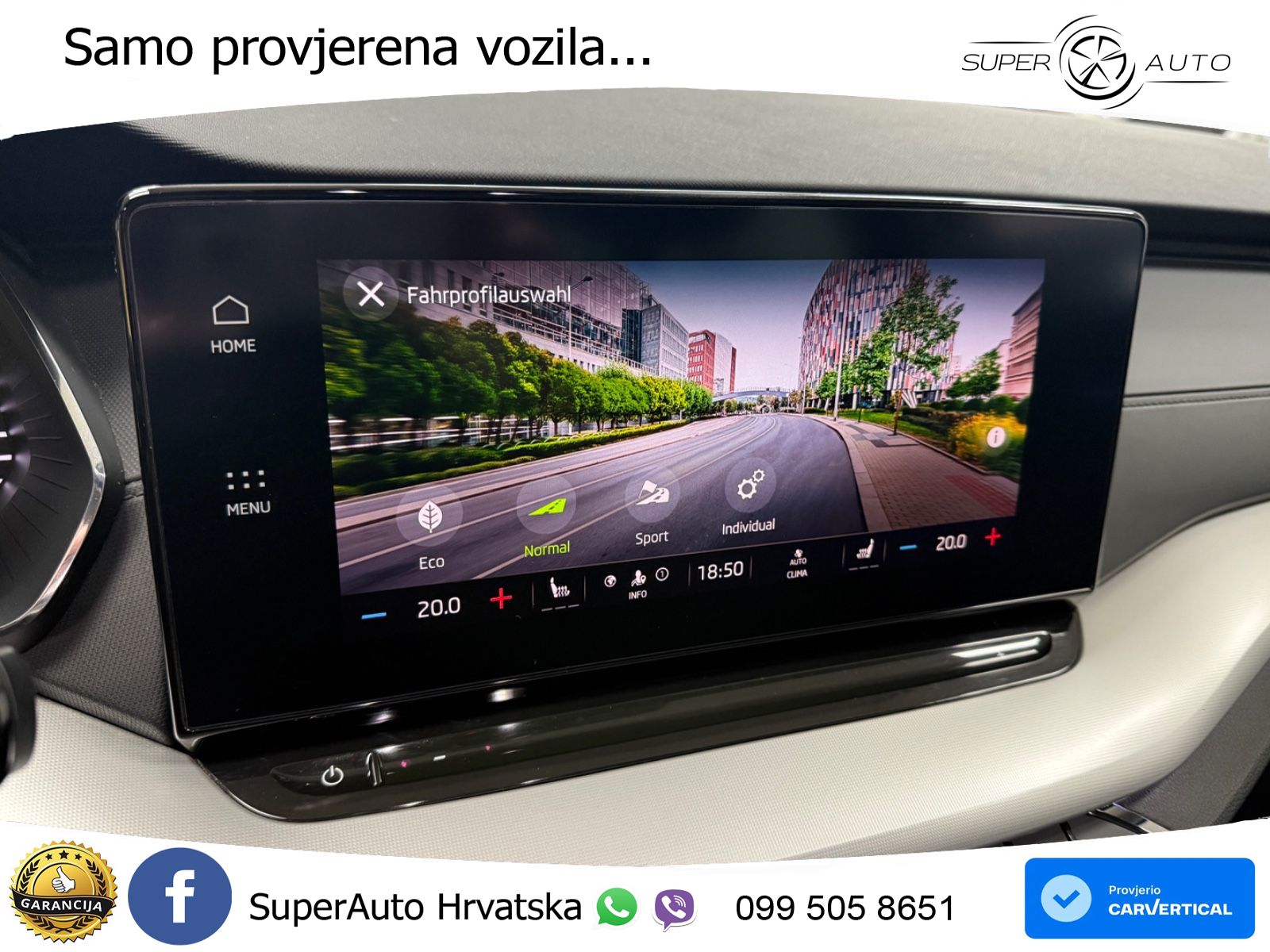 Škoda Octavia Combi 2.0 TDI (150 KS) DSG LED+GR SJED+ACC