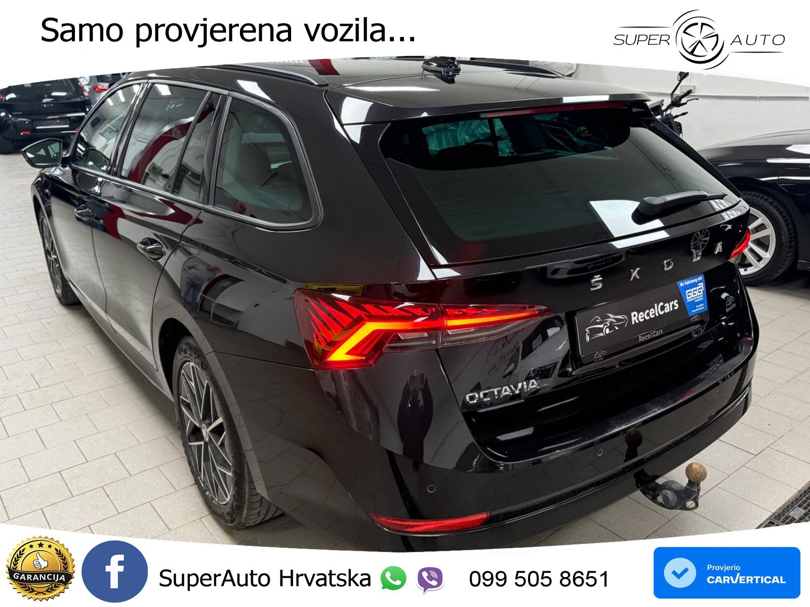 Škoda Octavia Combi 2.0 TDI (150 KS) DSG LED+GR SJED+ACC