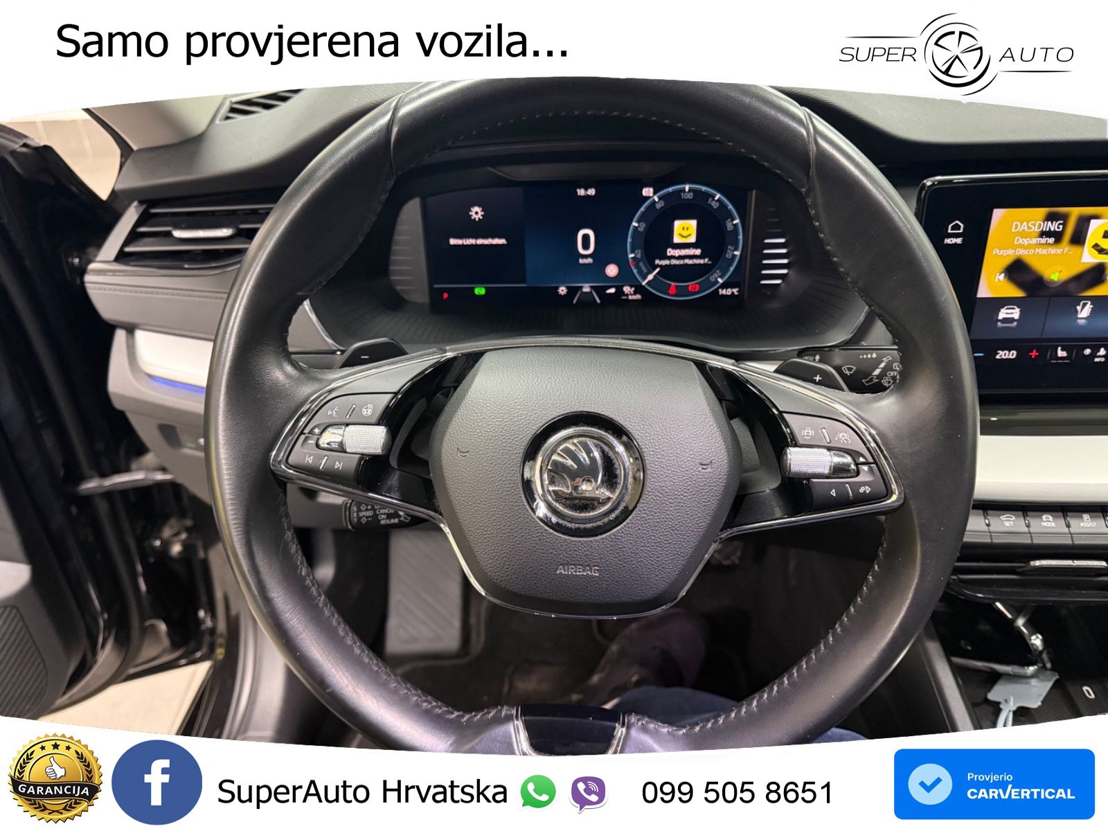 Škoda Octavia Combi 2.0 TDI (150 KS) DSG LED+GR SJED+ACC