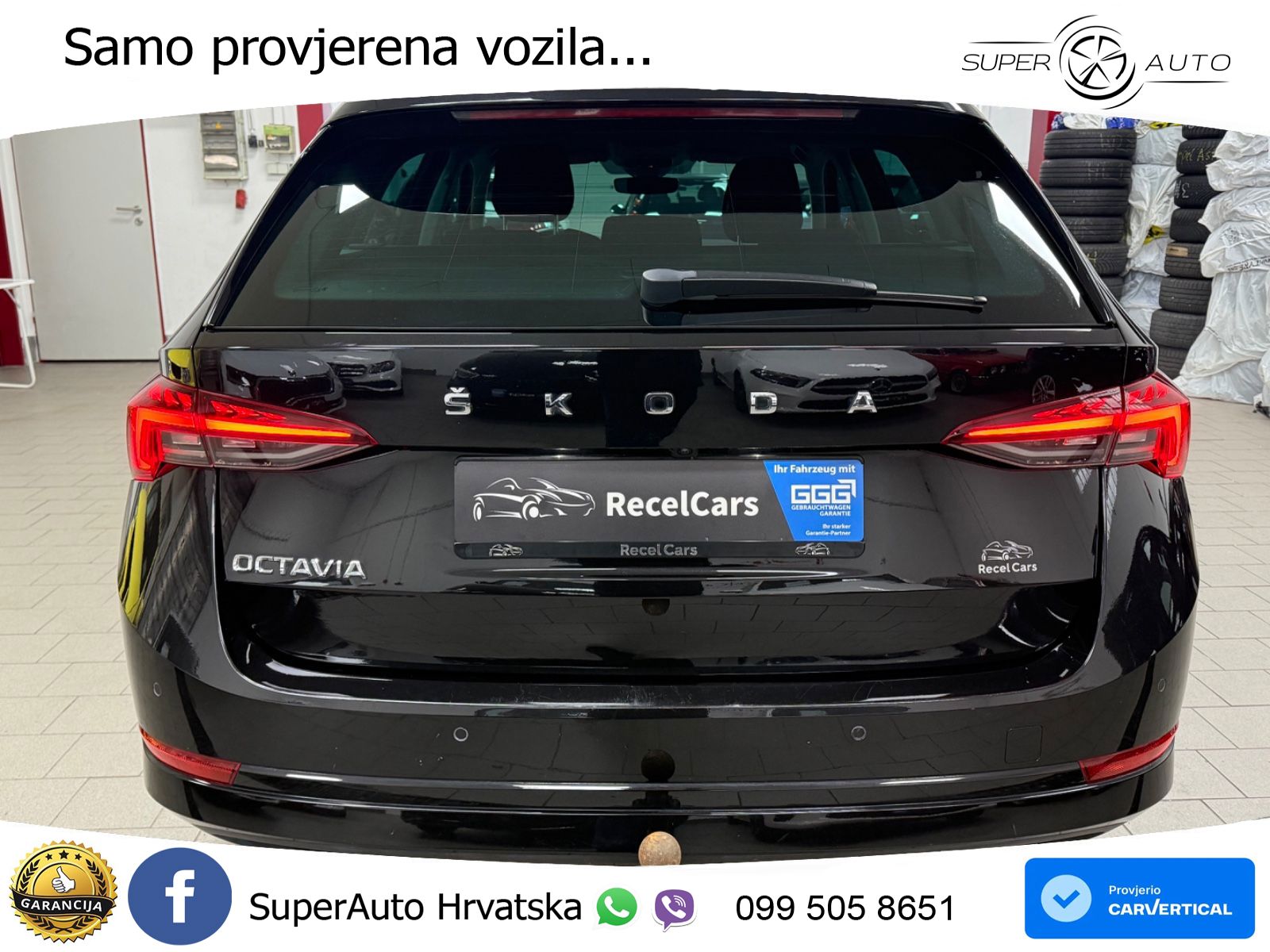 Škoda Octavia Combi 2.0 TDI (150 KS) DSG LED+GR SJED+ACC