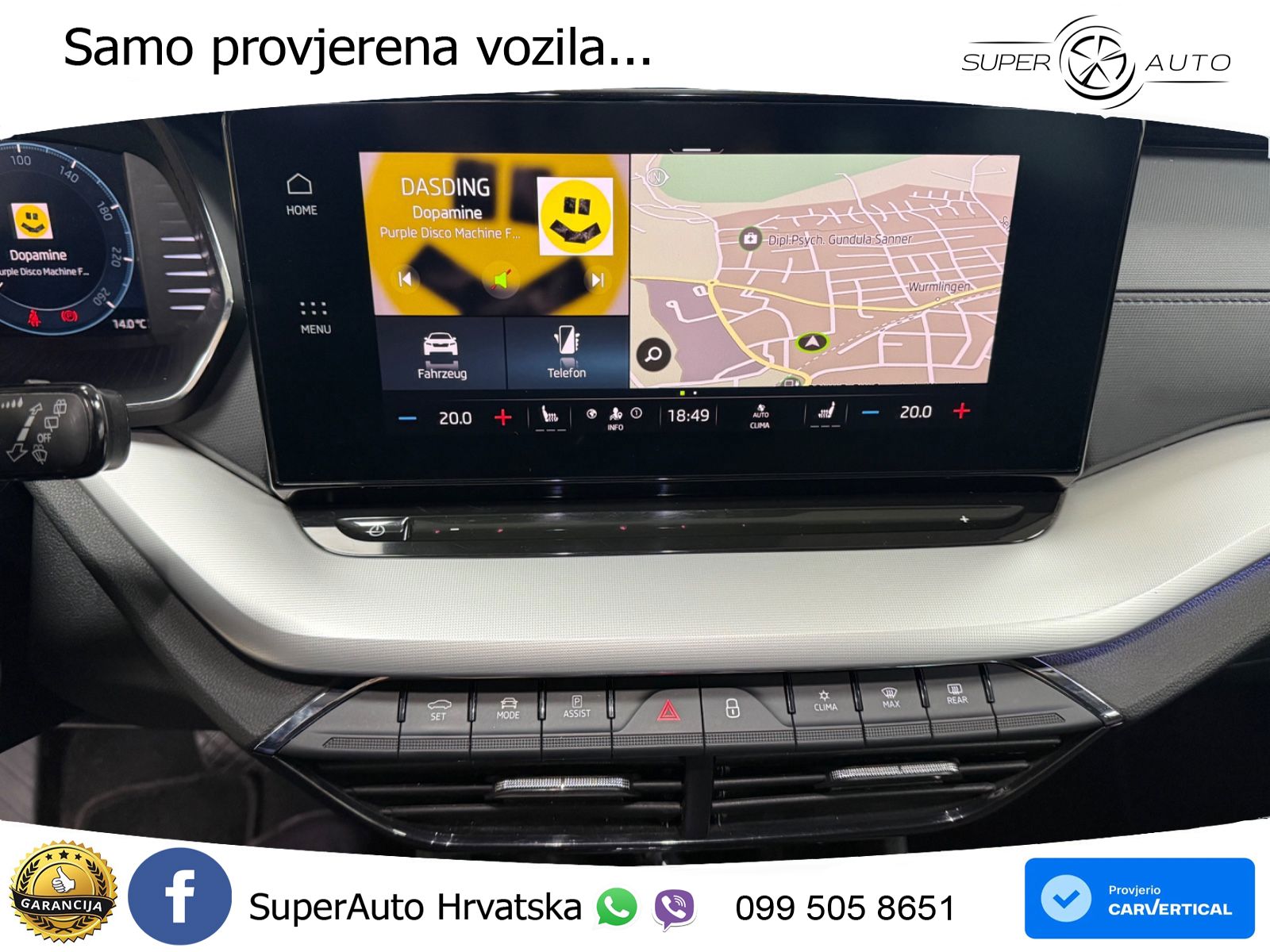 Škoda Octavia Combi 2.0 TDI (150 KS) DSG LED+GR SJED+ACC