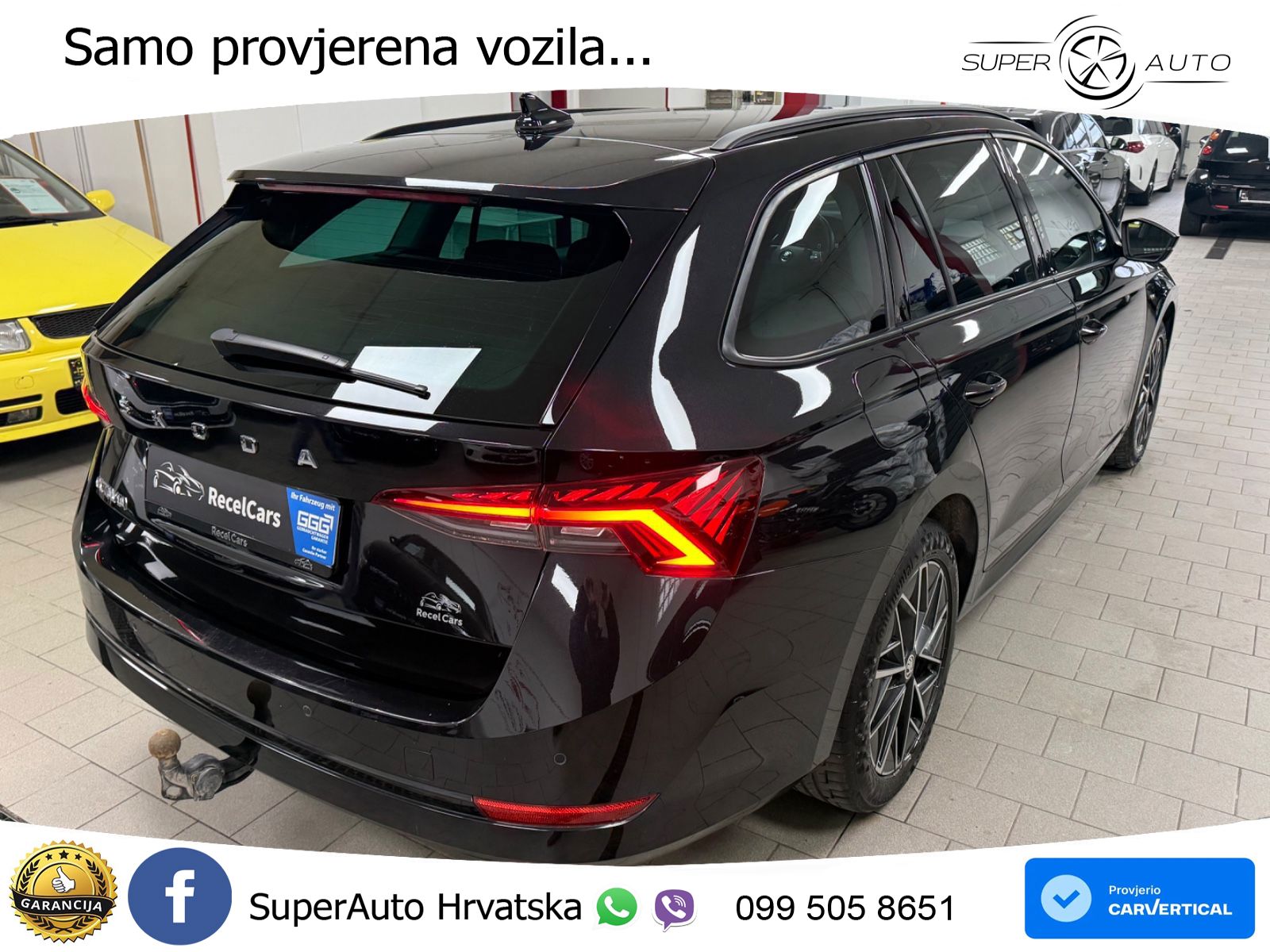 Škoda Octavia Combi 2.0 TDI (150 KS) DSG LED+GR SJED+ACC