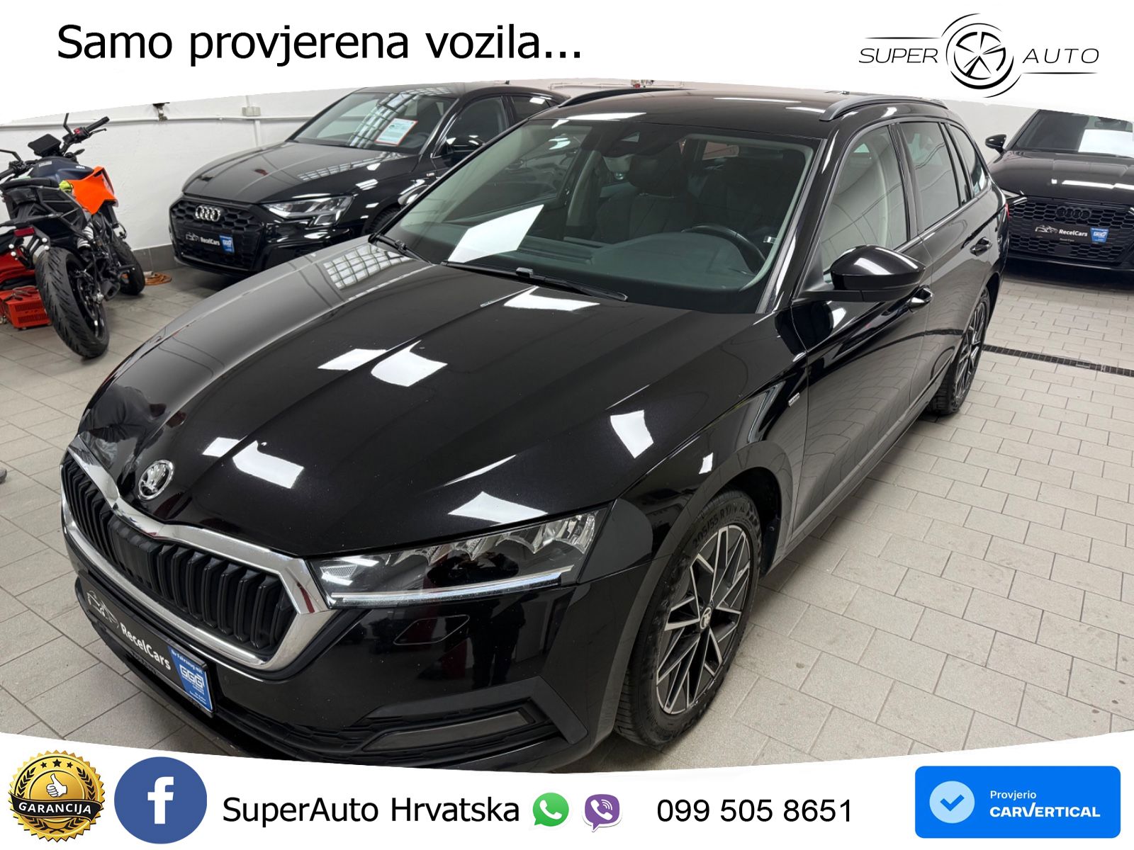Škoda Octavia Combi 2.0 TDI (150 KS) DSG LED+GR SJED+ACC
