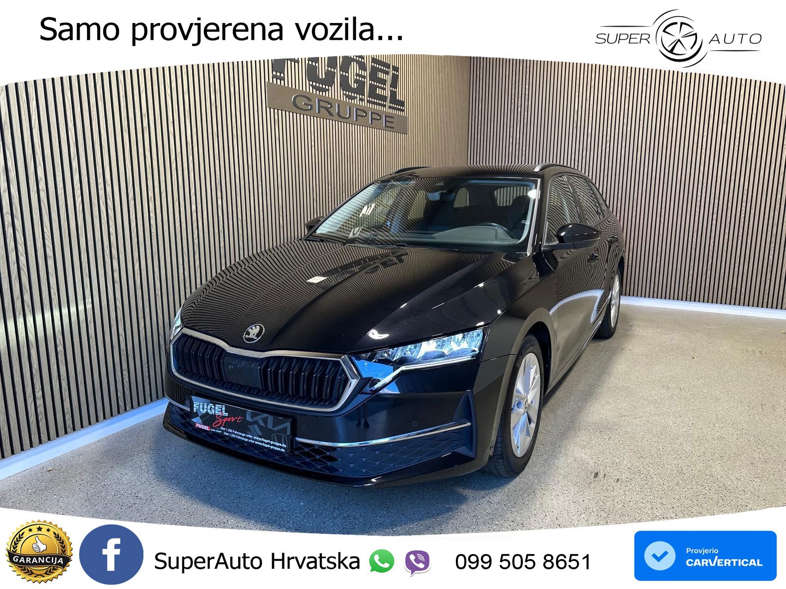 Škoda Octavia Combi 2.0 TDI (150 KS) DSG Selection LED+GR SJED+ACC