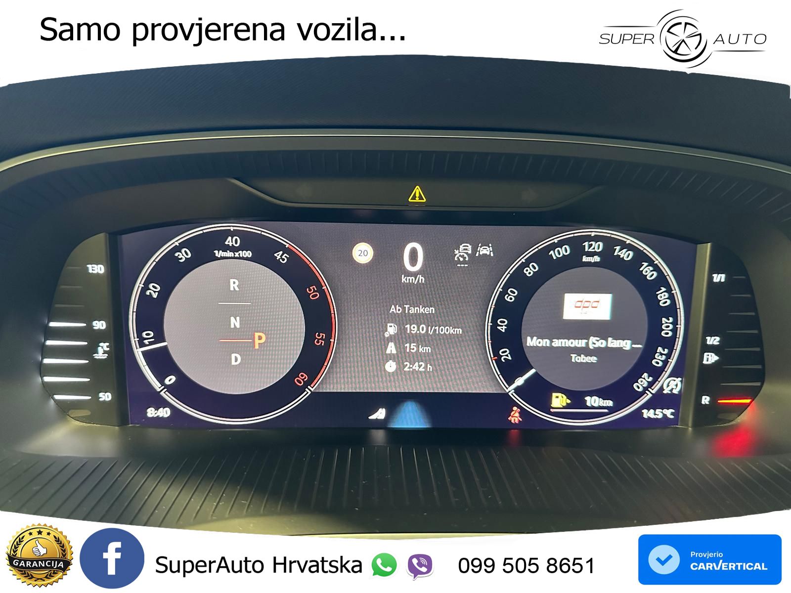 Škoda Octavia Combi 2.0 TDI (150 KS) DSG Selection LED+GR SJED+ACC