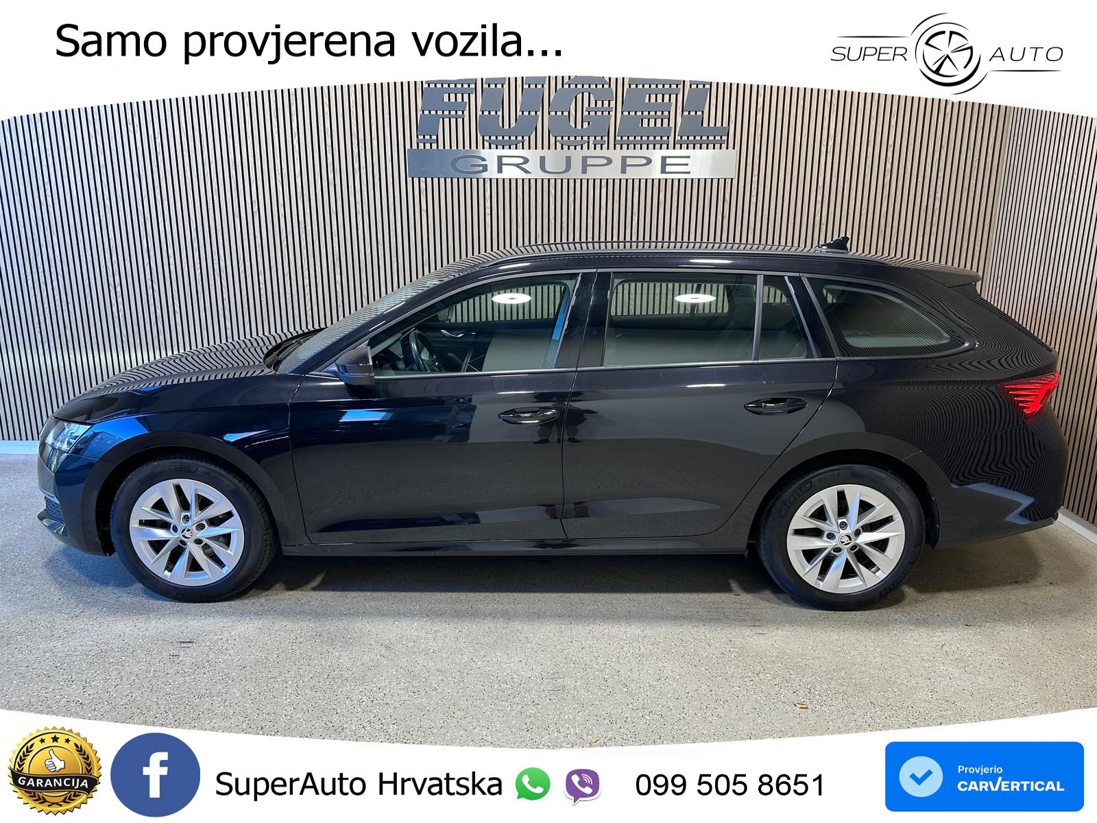 Škoda Octavia Combi 2.0 TDI (150 KS) DSG Selection LED+GR SJED+ACC