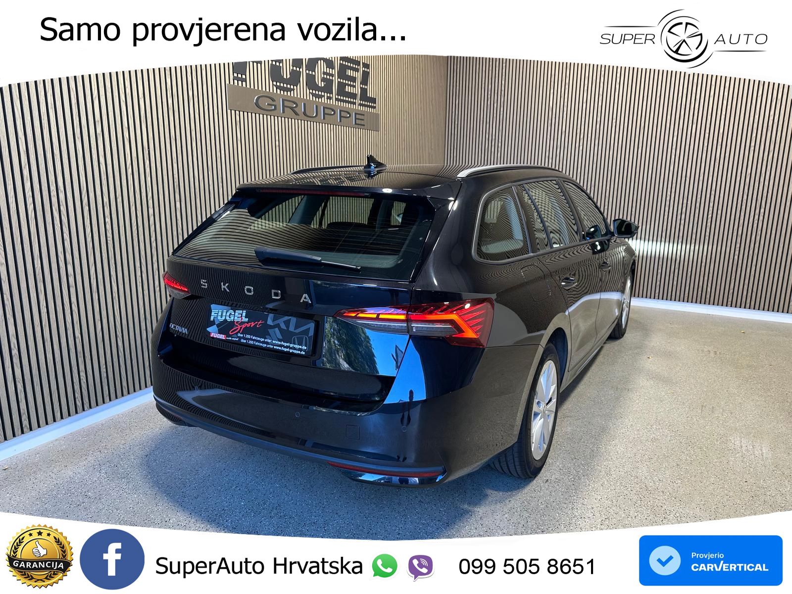 Škoda Octavia Combi 2.0 TDI (150 KS) DSG Selection LED+GR SJED+ACC